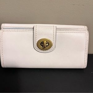 Coach leather wallet